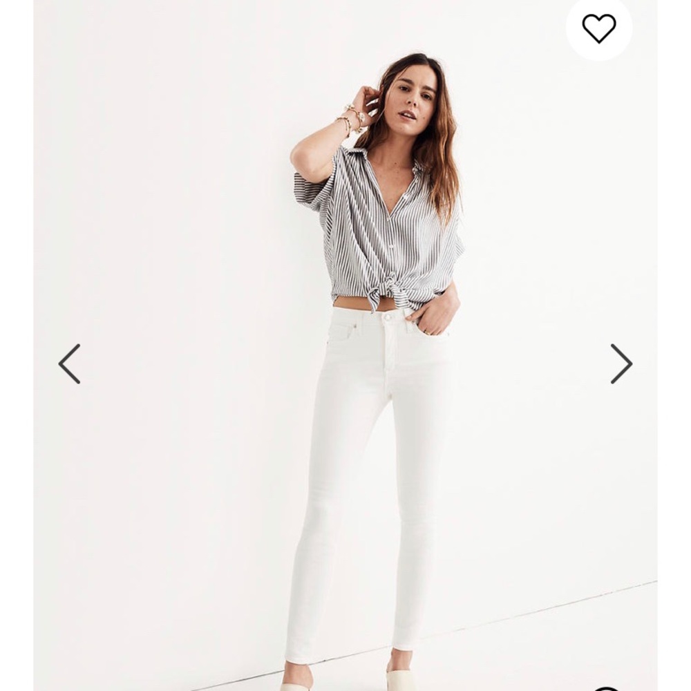 Madewell 9” skinny jeans